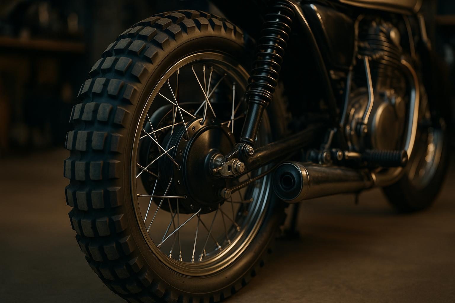 100/90-19 am Motorrad: Warum diese Größe fast immer vorne läuft