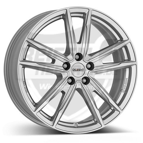 6.5x17 ET45 DEZENT KF silver