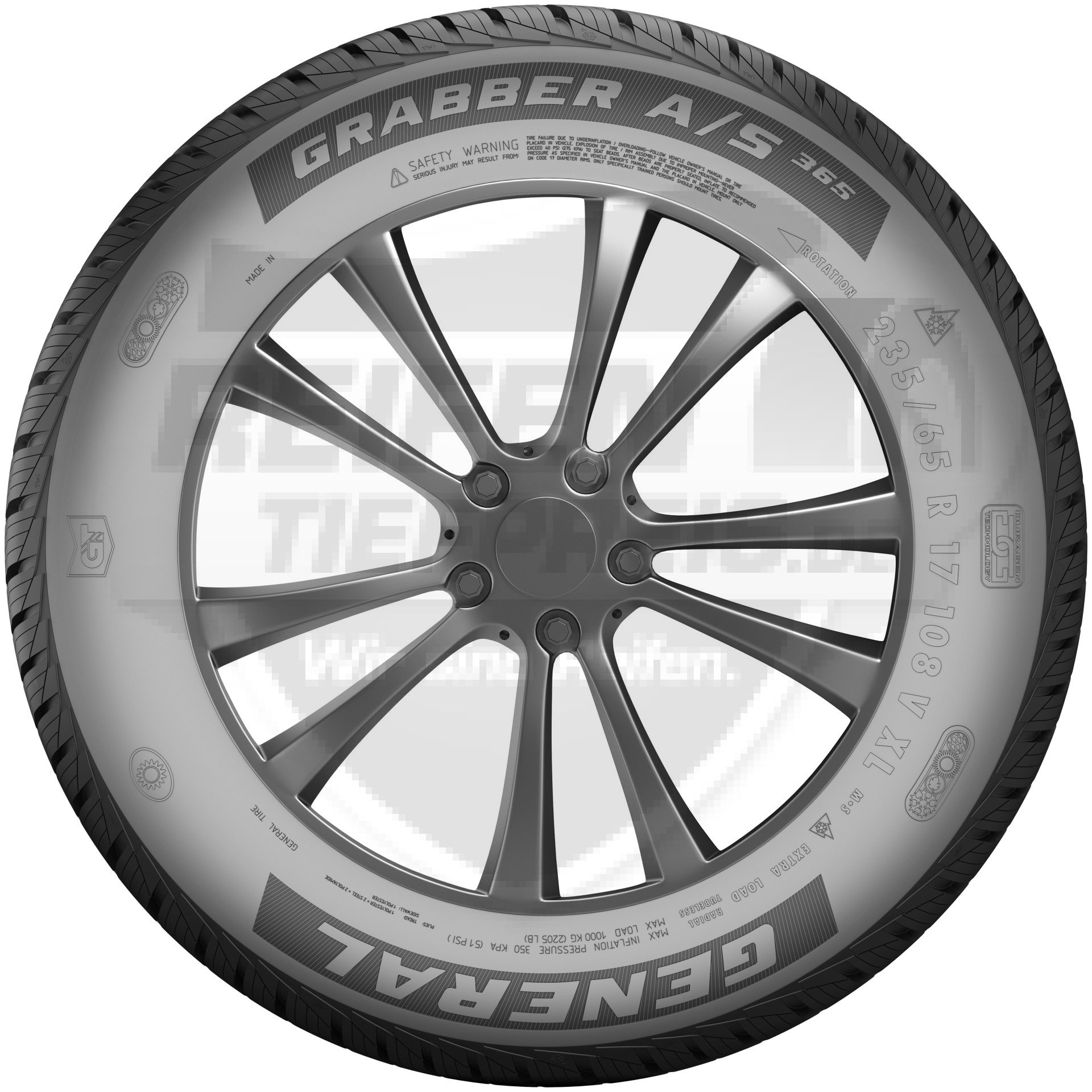 General Grabber A/S 365 215/60 R17 96H